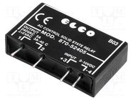 Relay: solid state; SPST-NO; Ucntrl: 3÷10VDC; 5A; 12÷275VAC 