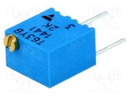 Potentiometer: mounting; multiturn; 2kΩ; 250mW; ±10%; linear; T63YB VISHAY