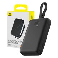 Powerbank Baseus Magnetic Mini 10000mAh, USB-C 30W MagSafe (black), Baseus