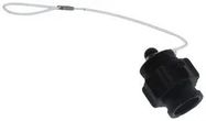 DUST CAP, WATERPROOF, W/FISH LINE