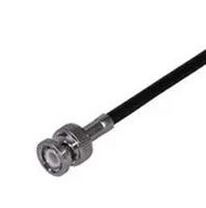RF COAX CONN, BNC PLUG, 50 OHM, CABLE