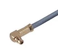 RF COAX CONN, MMCX PLUG, 50 OHM, CABLE