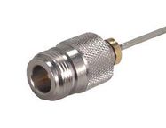 RF COAX CONN, N JACK, 50 OHM, CABLE