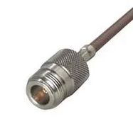 RF COAX CONN, N JACK, 50 OHM, CABLE