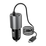 Car charger Dudao R5PROM, micro USB 17W (black), Dudao