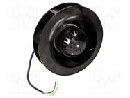 Fan: AC; radial; 230VAC; Ø225x69mm; 852m3/h; 70dBA; ball; 2650rpm FULLTECH