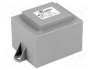 Transformer: encapsulated; 18VA; 230VAC; 6V; 6V; 1.5A; 1.5A; PCB INDEL