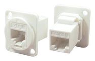 ADAPTOR, RJ45 8P JACK-JACK, CAT5E