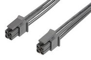 WTB CORD, 4P MICRO-FIT RCPT/RCPT, 23.6"