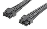 WTB CORD, 10P MICRO-FIT RCPT/RCPT, 11.8"