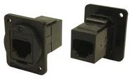 ADAPTOR, RJ12 6P JACK-JACK, CAT3