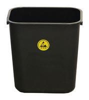 ESD WASTE BIN, 15 LITRE, NO LID