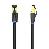 Network Cable CAT8 SFTP Vention IKABN RJ45 Ethernet 40Gbps 15m Black, Vention