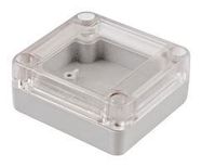 ENCLOSURE, GENERAL PURPOSE, PC, WHT/CLR