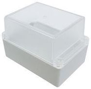 ENCLOSURE, GENERAL PURPOSE, PC, WHT/CLR