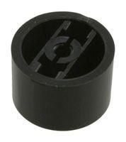 PUSHBUTTON SWITCH CAP, BLACK