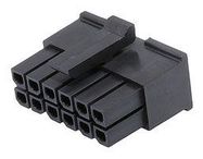 WTB HOUSING, RCPT, 12POS, 2ROW, 3MM