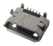 MICRO USB CONN, 2.0 TYPE B, RCPT, 5POS