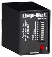 TIME DELAY RELAY, DPDT, 8A, 240VAC, SKT