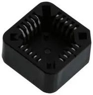 PLCC SOCKET, TIN, 20POS, 2.54MM, TH