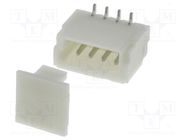 Connector: wire-board; socket; male; 1mm; PIN: 4; SMT; 50V; 1A; tinned JOINT TECH