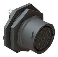 CIRCULAR CONNECTOR, 19POS, RCPT, JAM NUT