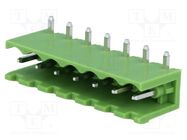 Pluggable terminal block; Contacts ph: 5mm; ways: 7; angled 90° XINYA