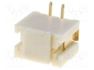 Connector: wire-board; socket; male; PIN: 2; Pitch: 2mm; SMT; 1A; 100V NINIGI