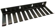 CABLE RACK, CABINET, 10SLOT, BLACK STEEL