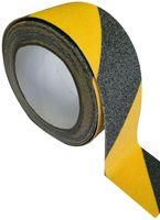 ANTI-SLIP TAPE, PVC, 55MM X 5M, BLK/YEL