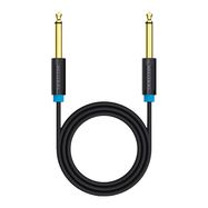 Audio Cable TS 6.35mm Vention BAABJ 5m (black), Vention