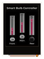 HMI PANEL, LCD TFT, 176X220P, 500CD/M2