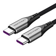 USB-C 2.0 to USB-C Cable Vention TAEHH 2m PD 100W Gray, Vention