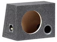 Car loudspeaker enclosure; MDF; black melange; 250mm; 25l BASSER