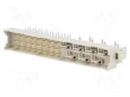 Connector: DIN 41612; socket; male; PIN: 31(7+24); angled 90°; 15A HARTING