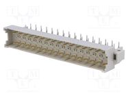 Connector: DIN 41612; socket; type F; male; PIN: 32; d+z; THT; 6A HARTING