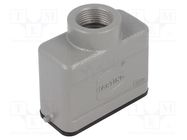 Enclosure: for HDC connectors; Han® A; size 10A; for cable; IP65 HARTING