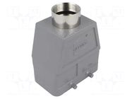 Enclosure for connectors: HDC; size 10B; for cable; Han® B; IP65 HARTING