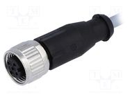 Connector: M12; plug; PIN: 3; female; A code-DeviceNet / CANopen 