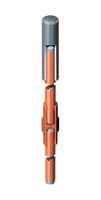 EARTH ROD, 17.2MM, COPPER BOND, 3M