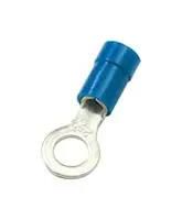 TERMINAL, RING TONGUE, #8, 2.5MM2, BLUE