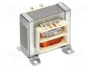 Transformer: mains; 25VA; 230VAC; 12V; 2A; Leads: solder lugs; IP00 INDEL