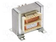 Transformer: mains; 15VA; 230VAC; 16V; 16V; 400mA; 400mA; screw type 