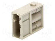 Connector: HDC; module; male; 40A; 690V; Han-Modular®; PIN: 3; Han® C HARTING