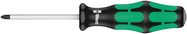 355 SK PZ Screwdriver for Pozidriv screws, PZ 0x60, Wera