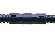 CONDUIT COUPLING, PA66/ALUM, BLACK, 13MM