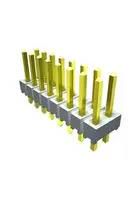 PIN HEADER, 10POS, 2ROW, 2.54MM, THT R/A