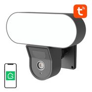 Smart outdoor WiFi camera with Gosund IPC3 floodlight, IP65 Tuya, Gosund