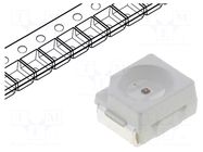 LED; red; SMD; 3528,PLCC2; 240÷350mcd; 1.6÷1.9VDC; 3.5x2.8x1.4mm OPTOFLASH