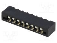 Connector: FFC/FPC; straight; PIN: 8; Non-ZIF; THT; tinned; 20mΩ CONNFLY